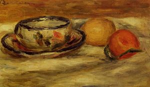 Pierre-Auguste Renoir - Cup, Lemon and Tomato