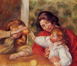 Pierre-Auguste Renoir - Gabrielle, Jean and a Little Girl