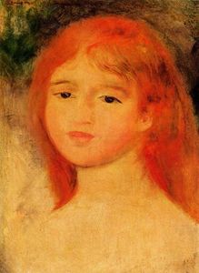 Pierre-Auguste Renoir - Girl with Auburn Hair