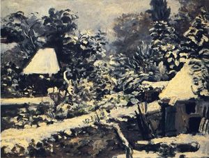 Pierre-Auguste Renoir - Landscape, Snow Effect