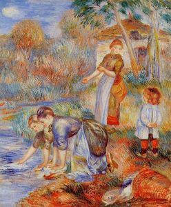 Pierre-Auguste Renoir - Laundresses