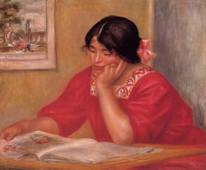 Pierre-Auguste Renoir - Leontine Reading 1