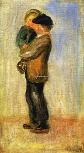 Pierre-Auguste Renoir - Man Carrying a Boy