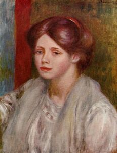 Pierre-Auguste Renoir - Portrait of a Young Woman 3