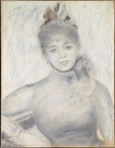 Pierre-Auguste Renoir - Portrait of Séverine