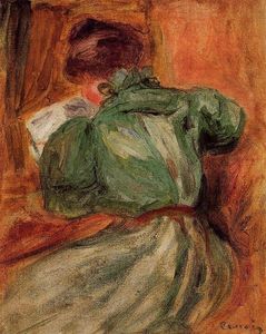 Pierre-Auguste Renoir - Reader in Green
