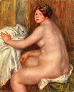 Pierre-Auguste Renoir - Seated Bather 1
