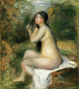 Pierre-Auguste Renoir - Seated Bather 5