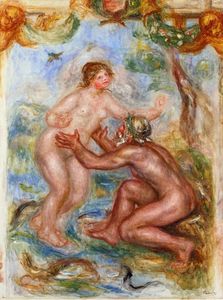 Pierre-Auguste Renoir - Study for The Saone Embraced by the Rhone