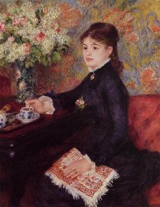 Pierre-Auguste Renoir - The Cup of Chocolate
