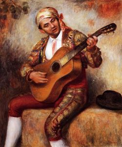 Pierre-Auguste Renoir - The Spanish Guitarist
