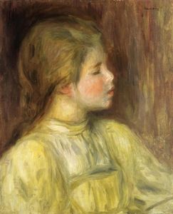 Pierre-Auguste Renoir - Woman-s Head, The Thinker