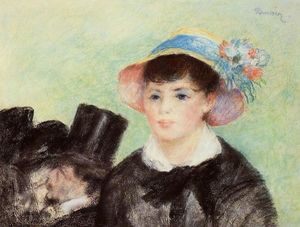 Pierre-Auguste Renoir - Young Woman in a Straw Hat 1