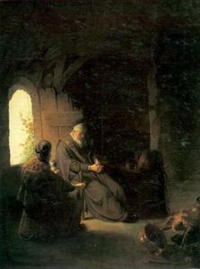 Rembrandt Van Rijn - Anna and Blind Tobias