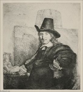 Rembrandt Van Rijn - Portrait of Jan Asselyn