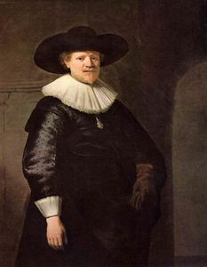 Rembrandt Van Rijn - Portrait of the Writer Jan Hermansz. Krul