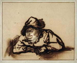 Rembrandt Van Rijn - Portrait of Willem Bartholsz. Ruyter