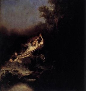Rembrandt Van Rijn - Rape of Proserpina