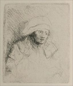 Rembrandt Van Rijn - Rembrandt-s Wife - Dying