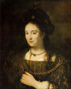 Rembrandt Van Rijn - Saskia, the Artist-s Wife