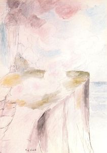 William Blake - El reposo en el camino hacia el purgatorio