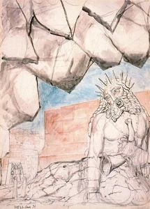 William Blake - The giant Nimrod
