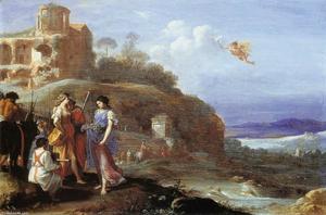 Cornelis Van Poelenburgh - Mercury and Herse