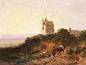 David Cox - The Road To The Mill