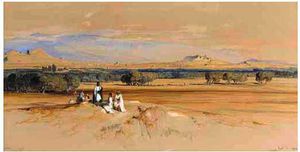 Edward Lear - A Distant View Of Athens