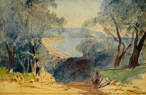 Edward Lear - Diano, South Of France
