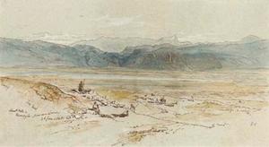 Edward Lear - Mount Oeta And Thermopylae From Near Lamia