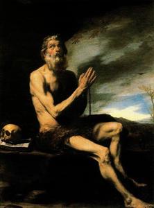 Jusepe De Ribera (Lo Spagnoletto) - St. Paul the hermit 1