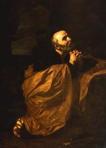 Jusepe De Ribera (Lo Spagnoletto) - St. Peter penitente