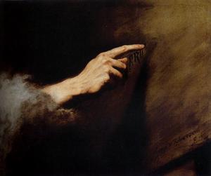 Jusepe De Ribera (Lo Spagnoletto) - Vision of Belshazzar