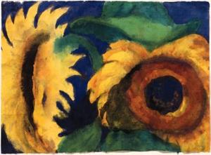 Emile Nolde - Sunflowers 2