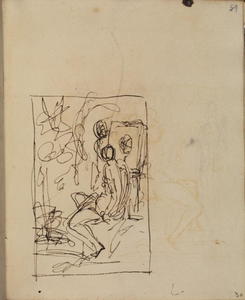 George Romney - Page from a sketchbook 80