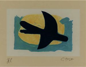 Georges Braque - Blue and Yellow Bird