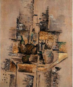 Georges Braque - Bottle and Fruit