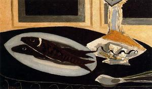 Georges Braque - Carafe And Fish