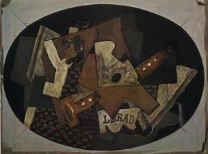 Georges Braque - Clarinet, Guitar and Compotier