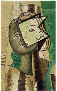 Georges Braque - Portrait of a woman 1