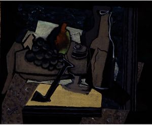 Georges Braque - Still Life with Pipe