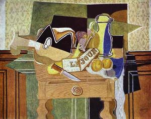 Georges Braque - Still Life with --Le Jour--