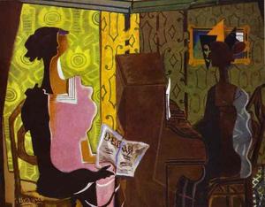 Georges Braque - The Duet (Le Duo)