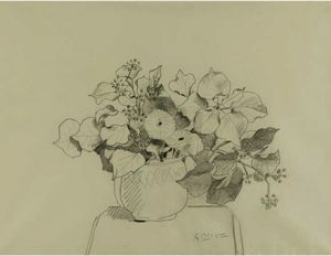 Georges Braque - Vase of flowers