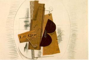 Georges Braque - Violin and Pipe, -Le Quotidien-