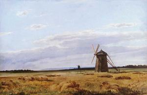 Ivan Ivanovich Shishkin - Windmill afield