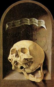 Jan Gossaert (Mabuse) - Trompe-l-oeil Skull