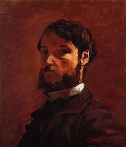Jean Frederic Bazille - Portrait of a Man