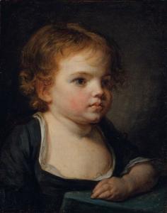 Jean-Baptiste Greuze - Portrait of a Child